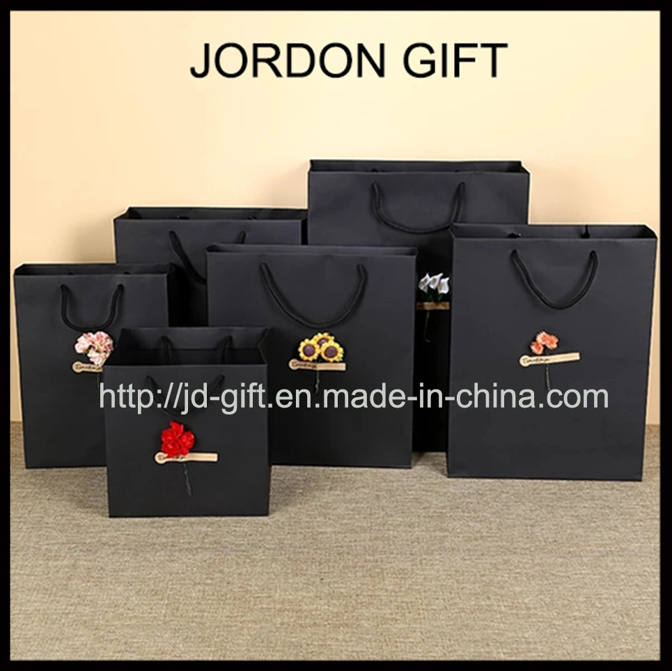 Color Kraft Paper Gift Bag with Twisted Handle