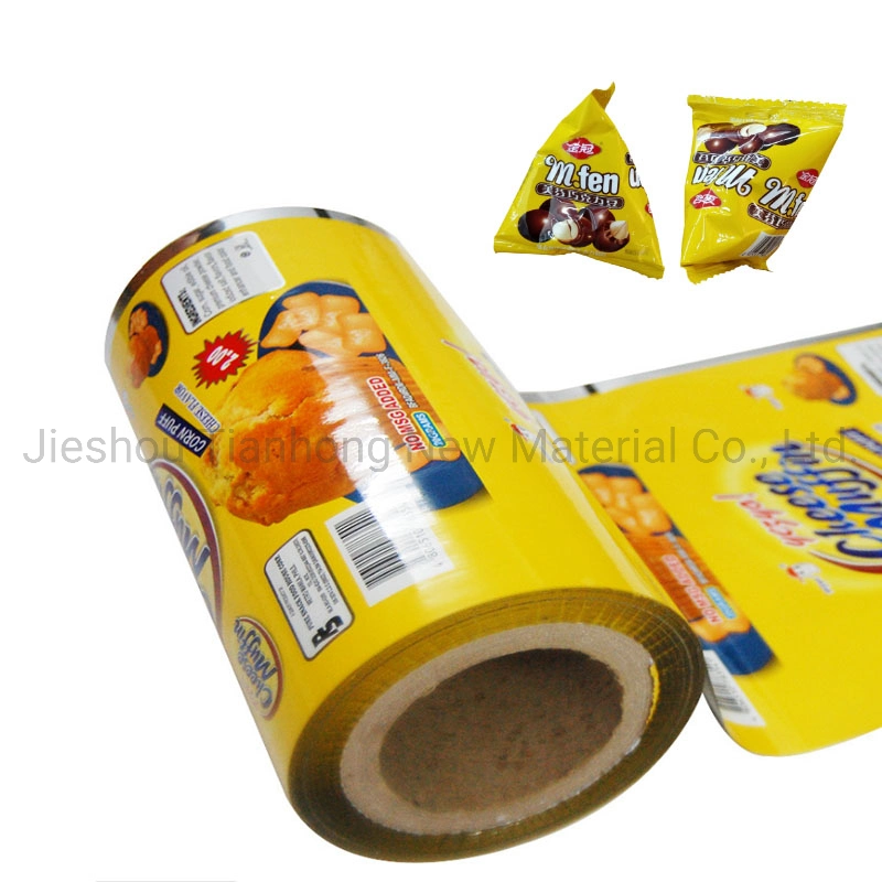 Excellent Printing Aluminium Foil Food Packaging Laminated Plastic Film Roll