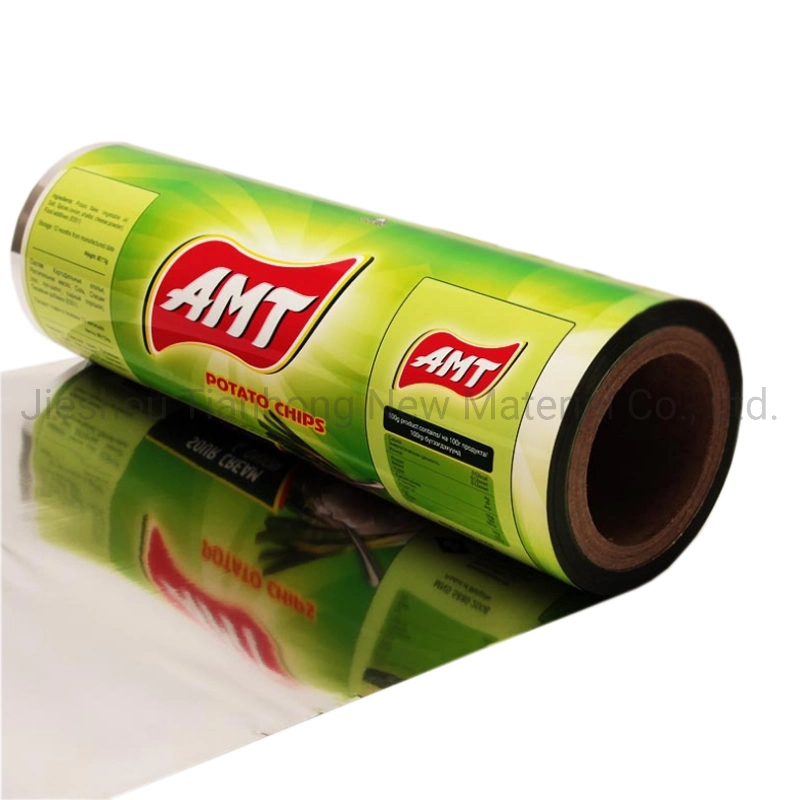 Excellent Printing Aluminium Foil Food Packaging Laminated Plastic Film Roll