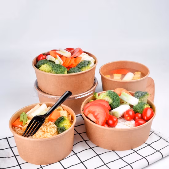 식품 포장 상자용 인쇄 구획 도시락 통